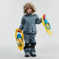 Abrigo De Montaña Y Nieve Impermeable Niños 2-6 Años Quechua SH100 X-Warm Azul -Deportes Al Aire Libre abrigo de montaa y nieve impermeable nios 2 6 aos quechua sh100 x warm azul 4