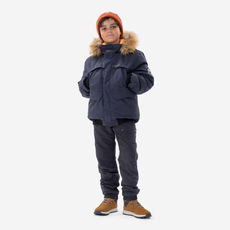 Abrigo De Montaña Y Nieve Impermeable Niños 7-15 Años Quechua SH100 X-Warm Azul 3 Abrigo De Montaña Y Nieve Impermeable Niños 7-15 Años Quechua SH100 X-Warm Azul - Imagen 3