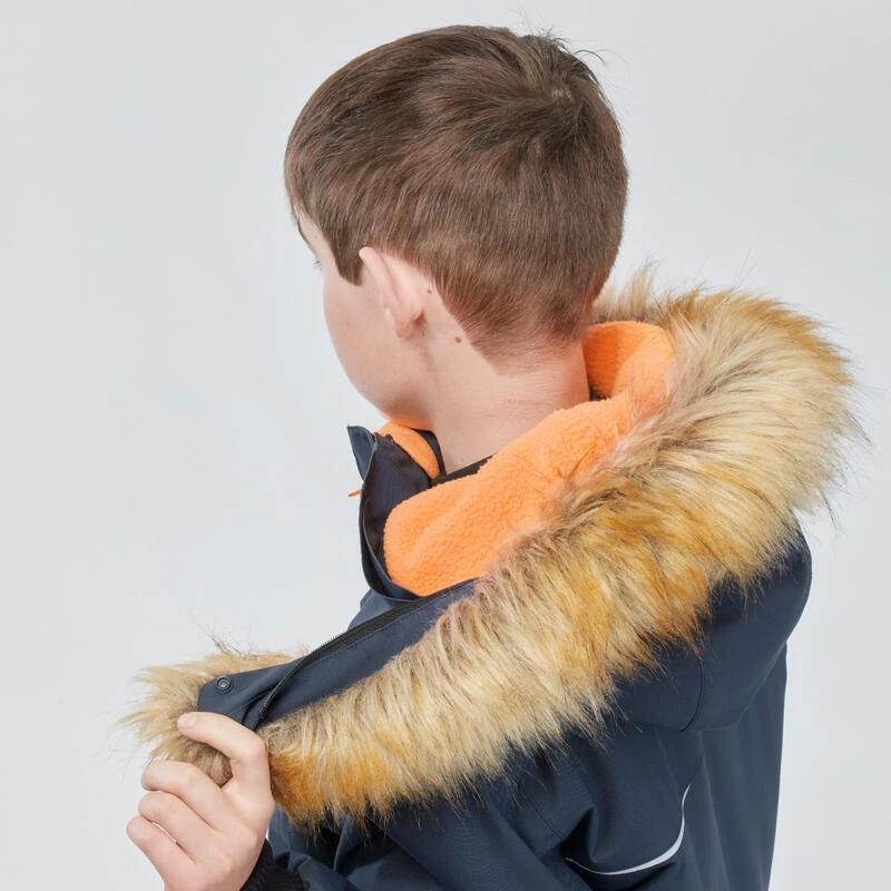 Abrigo De Montaña Y Nieve Impermeable Niños 7-15 Años Quechua SH100 X-Warm Azul 4 Abrigo De Montaña Y Nieve Impermeable Niños 7-15 Años Quechua SH100 X-Warm Azul - Imagen 4