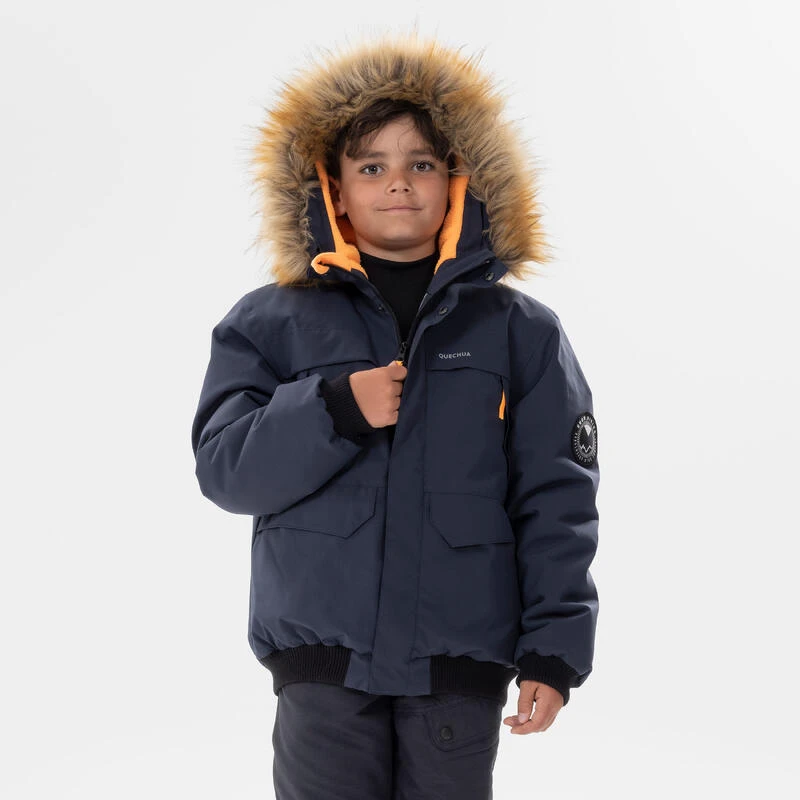 Abrigo De Montaña Y Nieve Impermeable Niños 7-15 Años Quechua SH100 X-Warm Azul 1 Abrigo De Montaña Y Nieve Impermeable Niños 7-15 Años Quechua SH100 X-Warm Azul