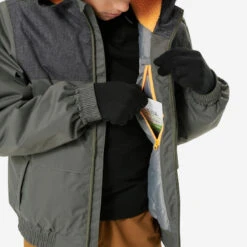 Abrigo De Montaña Y Trekking Impermeable Niños 7-15 Años Quechua SH100 X-Warm -Deportes Al Aire Libre abrigo de montaa y trekking impermeable nios 7 15 aos quechua sh100 x warm 3
