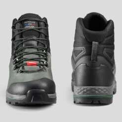 Botas De Montaña Y Trekking Impermeables De Piel Hombre Forclaz Trek 100 7 Botas De Montaña Y Trekking Impermeables De Piel Hombre Forclaz Trek 100 -Deportes Al Aire Libre botas de montaa y trekking impermeables de piel hombre forclaz trek 100 2