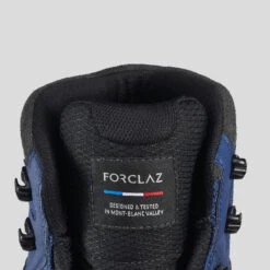Botas De Montaña Y Trekking Impermeables Mujer Forclaz Trek100 Azul -Deportes Al Aire Libre botas de montaa y trekking impermeables mujer forclaz trek100 azul 3