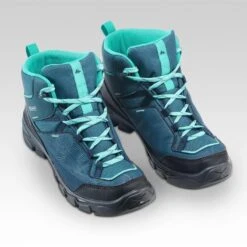 Botas De Montaña Y Trekking Impermeables Niños 35 A 38 Quechua MH120 -Deportes Al Aire Libre botas de montaa y trekking impermeables nios 35 a 38 quechua mh120 4