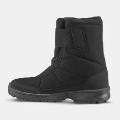 Botas De Nieve Apreski Impermeables Niños 24-38 Quechua SH100 X-Warm Negro -Deportes Al Aire Libre botas de nieve apreski impermeables nios 24 38 quechua sh100 x warm negro 2