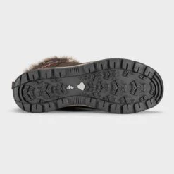 Botas De Nieve Y Apreski Impermeables De Piel Mujer Quechua SH500 X-Warm -Deportes Al Aire Libre botas de nieve y apreski impermeables de piel mujer quechua sh500 x warm 2