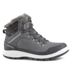 Botas De Nieve Y Apreski Impermeables De Piel Mujer Quechua SH500 X-Warm -Deportes Al Aire Libre botas de nieve y apreski impermeables de piel mujer quechua sh500 x warm 5