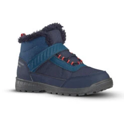 Botas De Nieve Y Apreski Impermeables Niños 24-34 Quechua SH100 Warm Velcro Azul -Deportes Al Aire Libre botas de nieve y apreski impermeables nios 24 34 quechua sh100 warm velcro azul 5