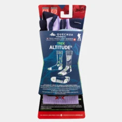 Calcetines Altos De Montaña Y Trekking Anti-rozaduras Quechua Trek Altitude -Deportes Al Aire Libre calcetines altos de montaa y trekking anti rozaduras quechua trek altitude 3