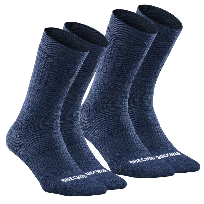 Calcetines Térmicos De Montaña Y Nieve 2 Pares Adulto Quechua SH100 X-Warm Azul 1 Calcetines Térmicos De Montaña Y Nieve 2 Pares Adulto Quechua SH100 X-Warm Azul