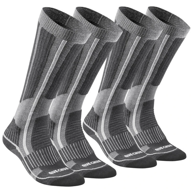 Calcetines Térmicos De Montaña Y Nieve Anti-rozaduras 2 Pares Quechua SH520 1 Calcetines Térmicos De Montaña Y Nieve Anti-rozaduras 2 Pares Quechua SH520