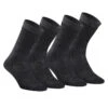 Calcetines Térmicos De Montaña Y Nieve Lana Merino 2 Pares Quechua SH100 U-Warm