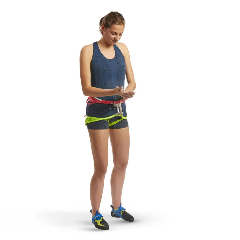 Camiseta De Escalada Y Montaña Tirantes Mujer Simond Race Azul 3 Camiseta De Escalada Y Montaña Tirantes Mujer Simond Race Azul - Imagen 3