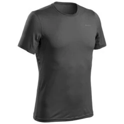 Camiseta De Montaña Y Trekking Manga Corta Hombre Quechua MH100 -Deportes Al Aire Libre camiseta de montaa y trekking manga corta hombre quechua mh100 3