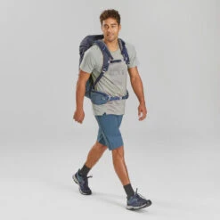 Camiseta De Montaña Y Trekking Manga Corta Hombre Quechua MH500 -Deportes Al Aire Libre camiseta de montaa y trekking manga corta hombre quechua mh500 2