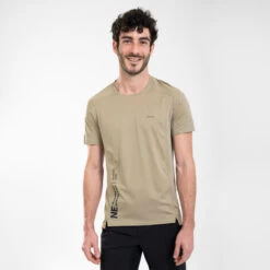 Camiseta De Montaña Y Trekking Manga Corta Hombre Quechua MH500 -Deportes Al Aire Libre camiseta de montaa y trekking manga corta hombre quechua mh500 5
