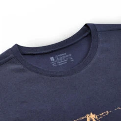 Camiseta De Montaña Y Trekking Manga Corta Hombre Quechua NH500 Azul -Deportes Al Aire Libre camiseta de montaa y trekking manga corta hombre quechua nh500 azul 3