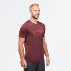 Camiseta De Montaña Y Trekking Manga Corta Lana Merino Hombre Forclaz MT500 11 Camiseta De Montaña Y Trekking Manga Corta Lana Merino Hombre Forclaz MT500 -Deportes Al Aire Libre camiseta de montaa y trekking manga corta lana merino hombre forclaz mt500 5