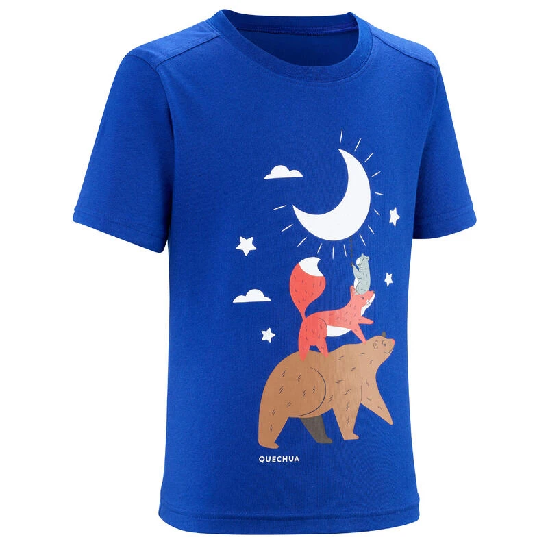 Camiseta De Montaña Y Trekking Manga Corta Niños 2-6 Años Quechua MH100 6 Camiseta De Montaña Y Trekking Manga Corta Niños 2-6 Años Quechua MH100 - Imagen 6
