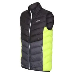 Regatta Chaleco Forro Polar Harrock Para Hombre Negro, Gris Oscuro -Deportes Al Aire Libre chaleco forro polar harrock para hombre negro gris oscuro 2