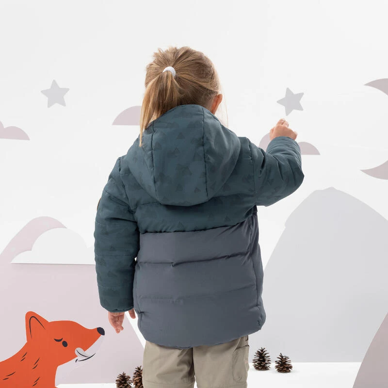 Chaqueta Acolchada De Montaña Y Trekking Niños 2-6 Años Quechua MH500 2 Chaqueta Acolchada De Montaña Y Trekking Niños 2-6 Años Quechua MH500 - Imagen 2