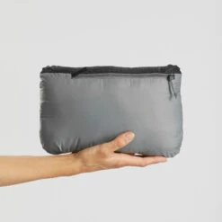 Chaqueta Acolchada Montaña Y Trekking Con Capucha Mujer Forclaz MT100 Negro -Deportes Al Aire Libre chaqueta acolchada montaa y trekking con capucha mujer forclaz mt100 negro 4