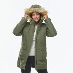 Chaqueta De Montaña Y Trekking 3 En 1 Impermeable Mujer Forclaz Travel 900