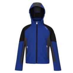 Regatta Chaqueta Eastcott De Softshell Para Niños/Niñas Púrpura Zafiro 11 Regatta Chaqueta Eastcott De Softshell Para Niños/Niñas Púrpura Zafiro -Deportes Al Aire Libre chaqueta eastcott de softshell para niosnias surf spray negro