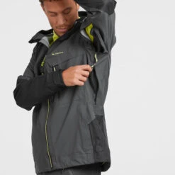 Chaqueta Impermeable De Montaña Y Trekking Hombre Quechua MH900 Negro -Deportes Al Aire Libre chaqueta impermeable de montaa y trekking hombre quechua mh900 negro 4