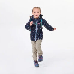 Chaqueta Impermeable De Montaña Y Trekking NIños 2-6 Años Quechua MH500 Azul -Deportes Al Aire Libre chaqueta impermeable de montaa y trekking nios 2 6 aos quechua mh500 azul 2