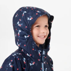 Chaqueta Impermeable De Montaña Y Trekking NIños 2-6 Años Quechua MH500 Azul -Deportes Al Aire Libre chaqueta impermeable de montaa y trekking nios 2 6 aos quechua mh500 azul 3