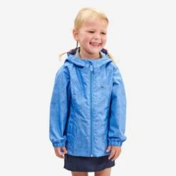 Chaqueta Impermeable De Montaña Y Trekking NIños 2-6 Años Quechua MH500 Azul -Deportes Al Aire Libre chaqueta impermeable de montaa y trekking nios 2 6 aos quechua mh500 azul 5