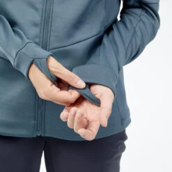 Chaqueta Polar De Montaña Y Trekking Mujer Quechua MH520 Azul -Deportes Al Aire Libre chaqueta polar de montaa y trekking mujer quechua mh520 azul 3