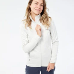 Chaqueta Polar De Montaña Y Trekking Mujer Quechua MH520 Azul -Deportes Al Aire Libre chaqueta polar de montaa y trekking mujer quechua mh520 blanco