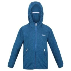 Regatta Chaqueta Softshell Maxwell Jaspeada Para Niños/Niñas Negro -Deportes Al Aire Libre chaqueta softshell maxwell jaspeada para niosnias azul imperial
