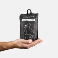 Chubasquero De Montaña Y Trekking Media Cremallera Hombre Quechua Raincut -Deportes Al Aire Libre chubasquero de montaa y trekking media cremallera hombre quechua raincut 3