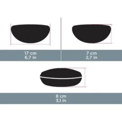 Funda Gafas Rígida Quechua Case 560 Negro -Deportes Al Aire Libre funda gafas rigida quechua case 560 negro 4