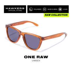 HAWKERS Gafas De Sol Para Hombre Y Mujer BLACK JOKER POLARIZED - ONE RAW -Deportes Al Aire Libre gafas de sol para hombre y mujer caramel dark polarized one raw