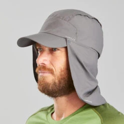 GORRA ANTI-UV CON PROTECCIÓN NUCA MT900 GRIS -Deportes Al Aire Libre gorra anti uv con proteccion nuca mt900 gris 2