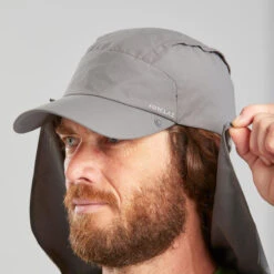GORRA ANTI-UV CON PROTECCIÓN NUCA MT900 GRIS -Deportes Al Aire Libre gorra anti uv con proteccion nuca mt900 gris 3