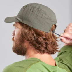 GORRA COMPACT DE TREKKING - MT500 CAQUI -Deportes Al Aire Libre gorra compact de trekking mt500 caqui 2