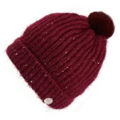 Regatta Gorro Beanie Heddie Lux Punto Para Niños/Niñas Lila Escarcha -Deportes Al Aire Libre gorro beanie heddie lux punto para niosnias frambuesa radiante