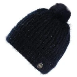 Regatta Gorro Beanie Heddie Lux Punto Para Niños/Niñas Lila Escarcha -Deportes Al Aire Libre gorro beanie heddie lux punto para niosnias marino