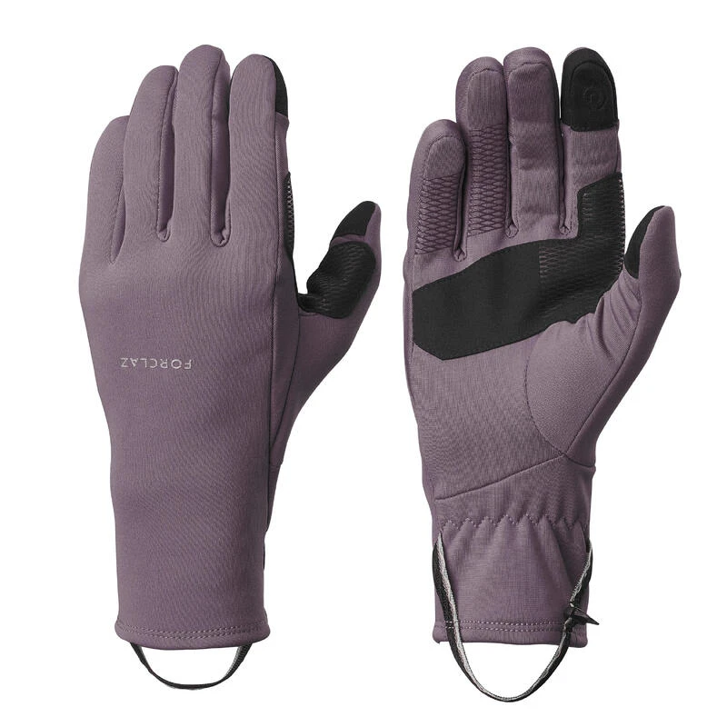 Guantes De Montaña Y Trekking Táctiles Adulto Forclaz MT500 Gris 1 Guantes De Montaña Y Trekking Táctiles Adulto Forclaz MT500 Gris