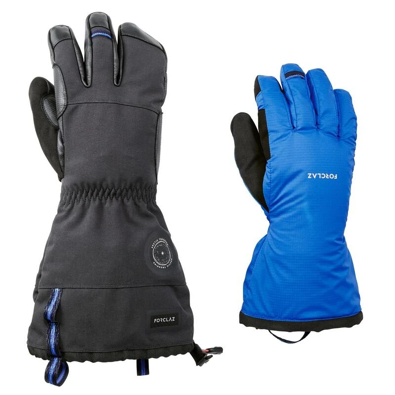 Guantes Térmicos De Esquí Y Nieve 2en1 -20 °C Impermeables Adulto ARCTIC 500 1 Guantes Térmicos De Esquí Y Nieve 2en1 -20 °C Impermeables Adulto ARCTIC 500