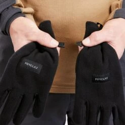 Guantes Térmicos De Montaña Y Trekking Polar Adulto Forclaz MT100 Negro 8 Guantes Térmicos De Montaña Y Trekking Polar Adulto Forclaz MT100 Negro -Deportes Al Aire Libre guantes termicos de montaa y trekking polar adulto forclaz mt100 negro 3