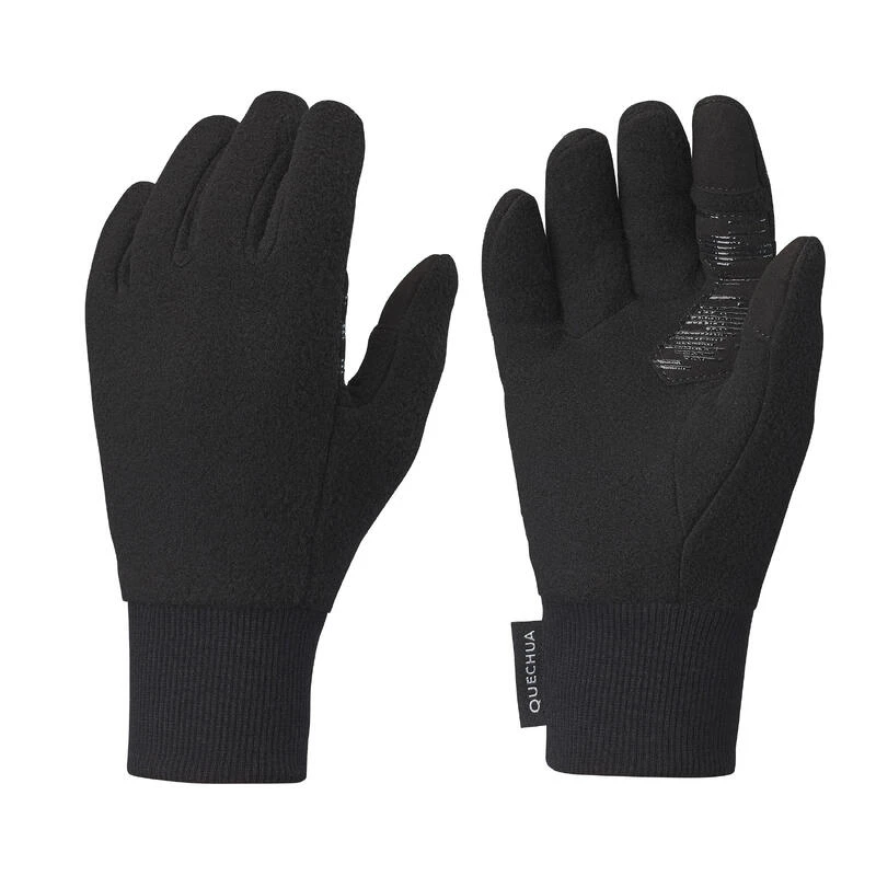 Guantes Térmicos De Montaña Y Trekking Polar Niños 6-14 Años Quechua SH100 Negro 1 Guantes Térmicos De Montaña Y Trekking Polar Niños 6-14 Años Quechua SH100 Negro