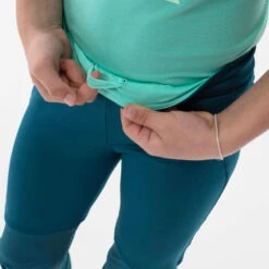 Quechua Leggings De Senderismo - MH500 Verde - Niños 7-15 Años -Deportes Al Aire Libre leggings de senderismo mh500 verde nios 7 15 aos 4