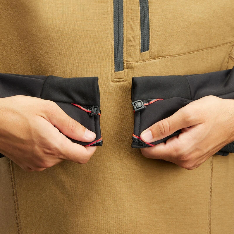 Manoplas Térmicas De Montaña Y Trekking Cortaviento Adulto Forclaz Trekk500 2 Manoplas Térmicas De Montaña Y Trekking Cortaviento Adulto Forclaz Trekk500 - Imagen 2