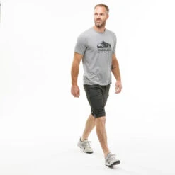 Pantalón Corto De Montaña Y Trekking Hombre Quechua NH550 -Deportes Al Aire Libre pantalon corto de montaa y trekking hombre quechua nh550 2